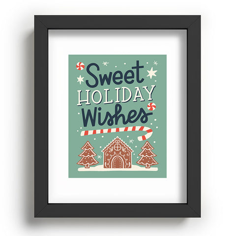 Bigdreamplanners Sweet Holiday wishes Recessed Framing Rectangle