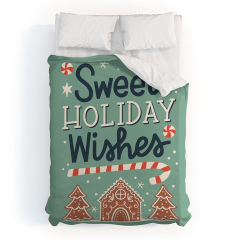 Bigdreamplanners Sweet Holiday wishes Duvet Cover