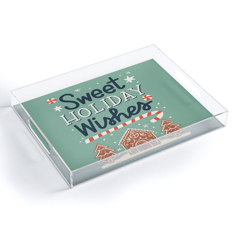 Bigdreamplanners Sweet Holiday wishes Acrylic Tray