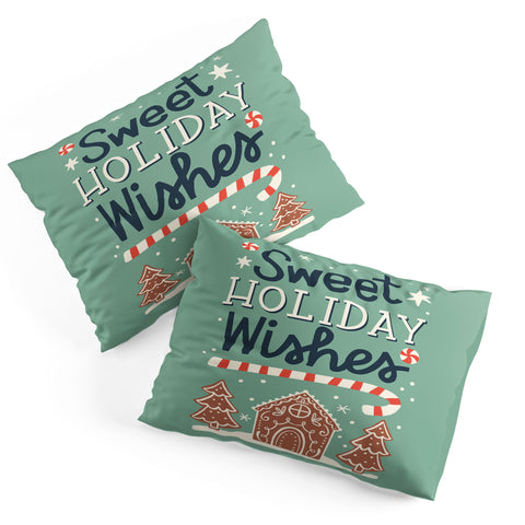 Bigdreamplanners Sweet Holiday wishes Pillow Shams