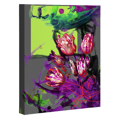 Biljana Kroll Bouquet of Tulips Art Canvas