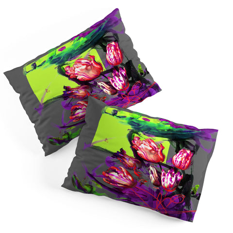 Biljana Kroll Bouquet of Tulips Pillow Shams