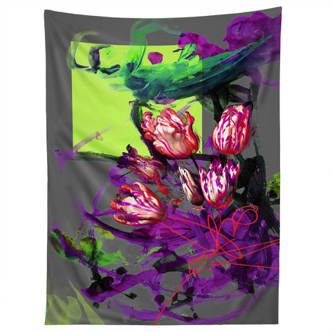 Biljana Kroll Bouquet of Tulips Tapestry