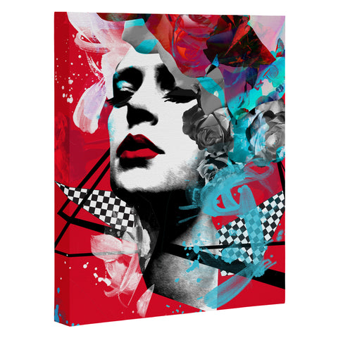 Biljana Kroll Crimson Kiss Art Canvas