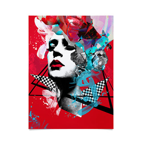 Biljana Kroll Crimson Kiss Poster