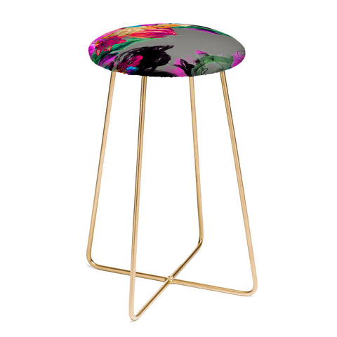 Biljana Kroll Floral Storm Counter Stool