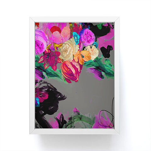 Biljana Kroll Floral Storm Framed Mini Art Print
