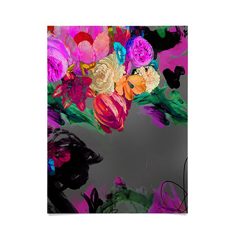 Biljana Kroll Floral Storm Poster