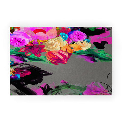 Biljana Kroll Floral Storm Welcome Mat