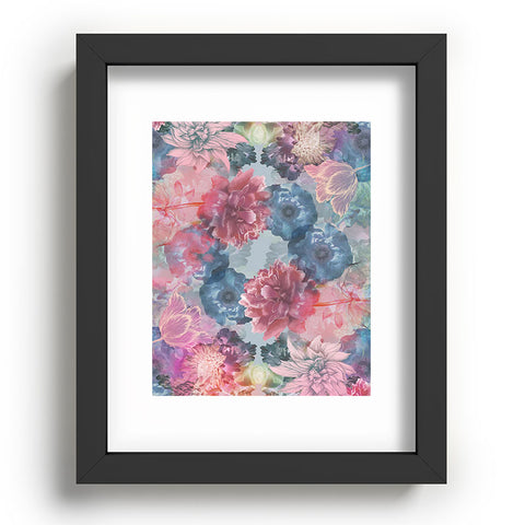 Biljana Kroll Flourishing Florals Recessed Framing Rectangle