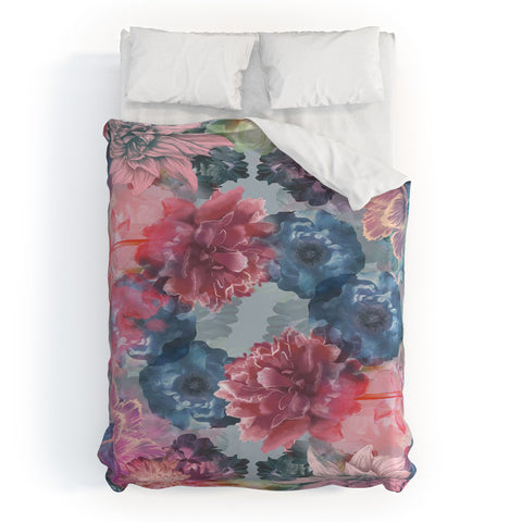 Biljana Kroll Flourishing Florals Duvet Cover