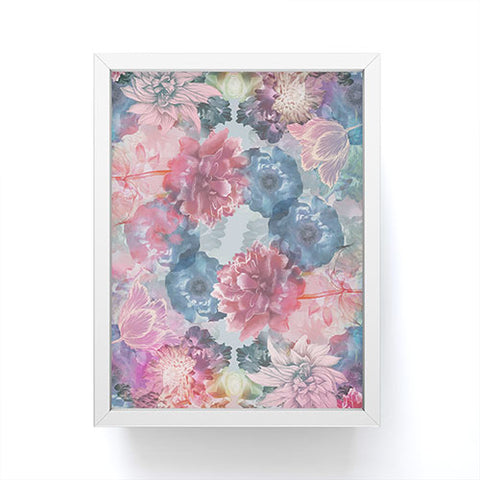 Biljana Kroll Flourishing Florals Framed Mini Art Print