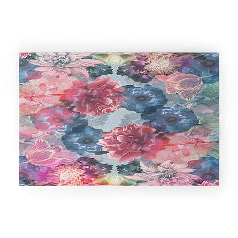 Biljana Kroll Flourishing Florals Welcome Mat