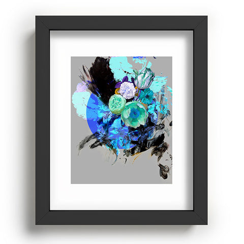 Biljana Kroll Indigo Whirlwind Recessed Framing Rectangle