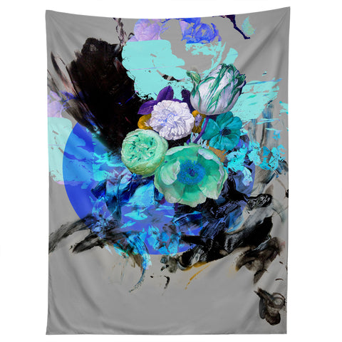 Biljana Kroll Indigo Whirlwind Tapestry