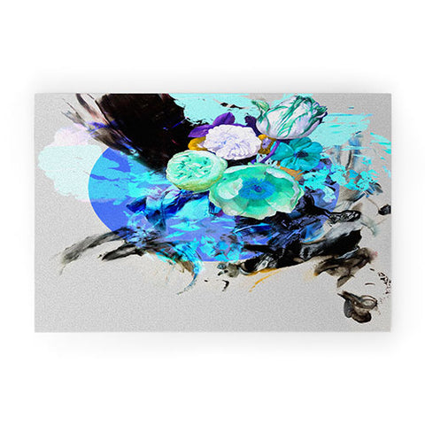 Biljana Kroll Indigo Whirlwind Welcome Mat