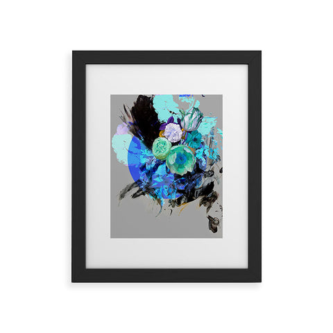 Biljana Kroll Indigo Whirlwind Framed Art Print