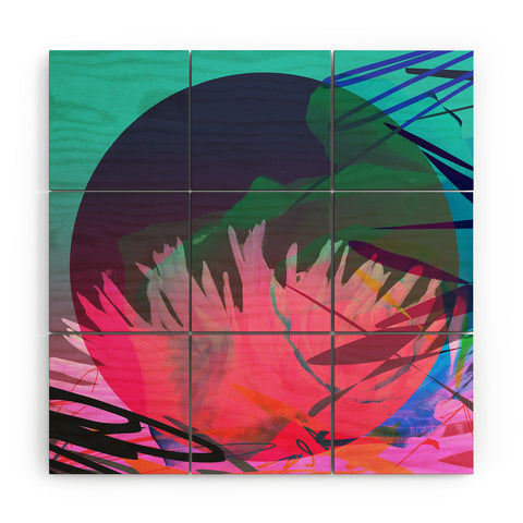 Biljana Kroll Luna Plena Wood Wall Mural