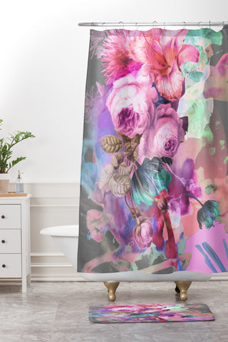 Biljana Kroll Marie Antoinette Shower Curtain And Mat