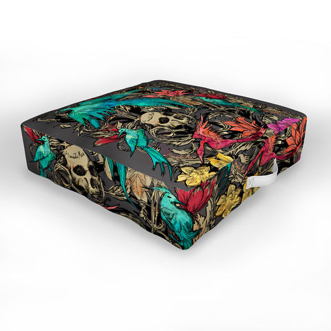 Biljana Kroll Memento Mori Still Life Outdoor Floor Cushion