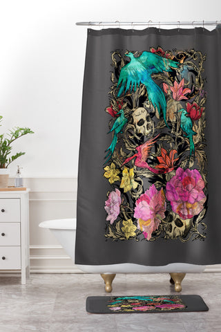 Biljana Kroll Memento Mori Still Life Shower Curtain And Mat