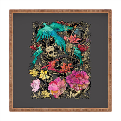 Biljana Kroll Memento Mori Still Life Square Tray