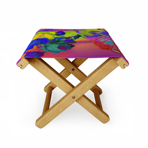 Biljana Kroll Neon Night Folding Stool