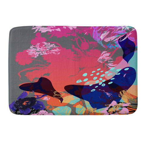 Biljana Kroll Nouveau Sunrise Memory Foam Bath Mat