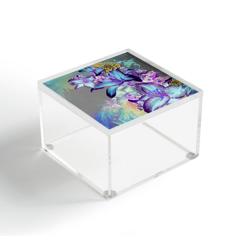 Biljana Kroll Oil Spill Florals Acrylic Box