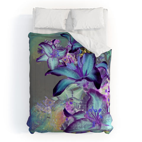 Biljana Kroll Oil Spill Florals Comforter