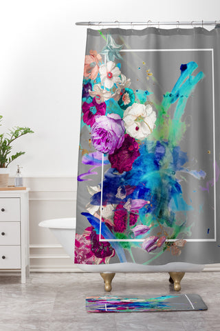 Biljana Kroll Outlier Shower Curtain And Mat