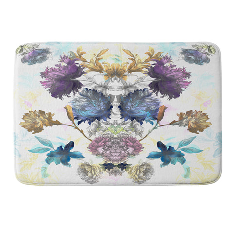 Biljana Kroll Peony Garden Memory Foam Bath Mat