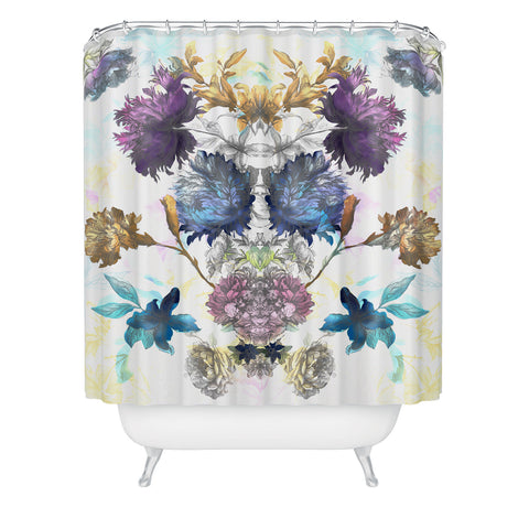 Biljana Kroll Peony Garden Shower Curtain