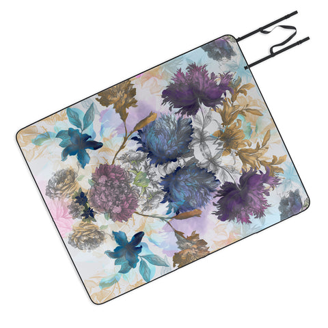 Biljana Kroll Peony Garden Picnic Blanket