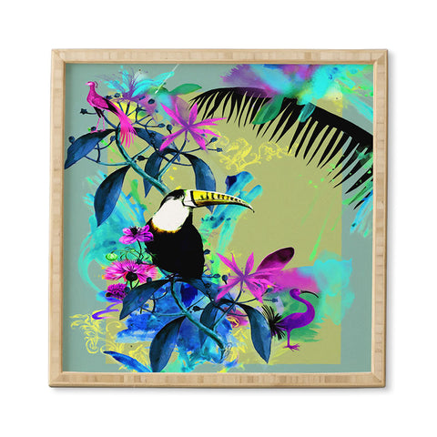 Biljana Kroll Rainforest Rhapsody Framed Wall Art