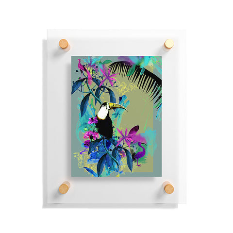 Biljana Kroll Rainforest Rhapsody Floating Acrylic Print