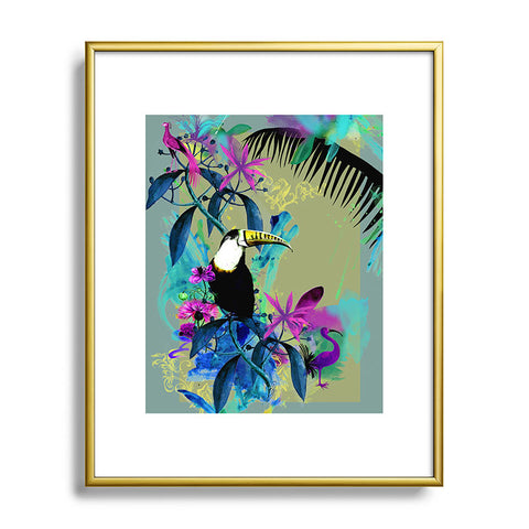 Biljana Kroll Rainforest Rhapsody Metal Framed Art Print