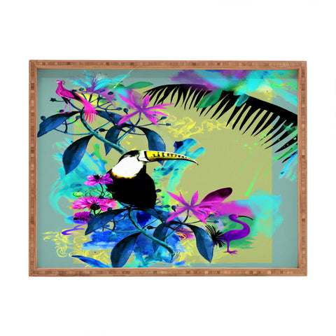 Biljana Kroll Rainforest Rhapsody Rectangular Tray