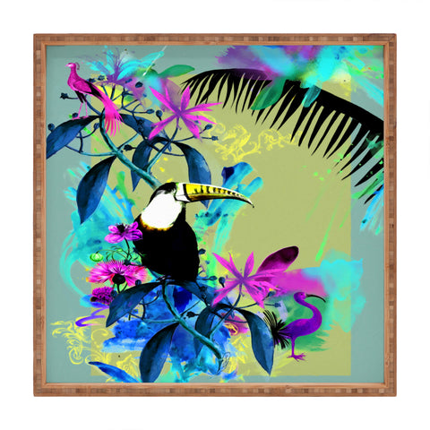 Biljana Kroll Rainforest Rhapsody Square Tray