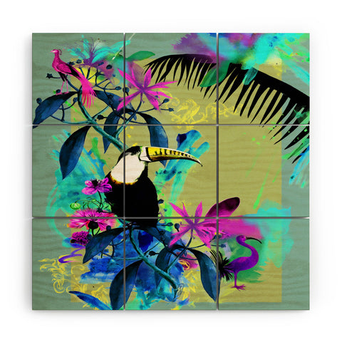 Biljana Kroll Rainforest Rhapsody Wood Wall Mural