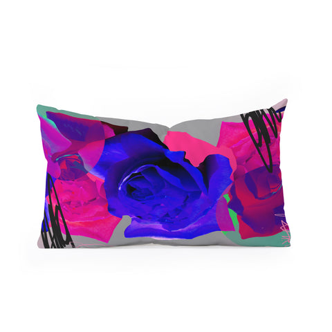 Biljana Kroll The Love Fight Oblong Throw Pillow