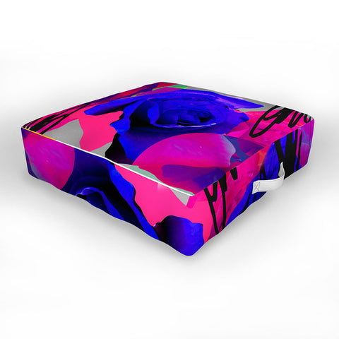 Biljana Kroll The Love Fight Outdoor Floor Cushion