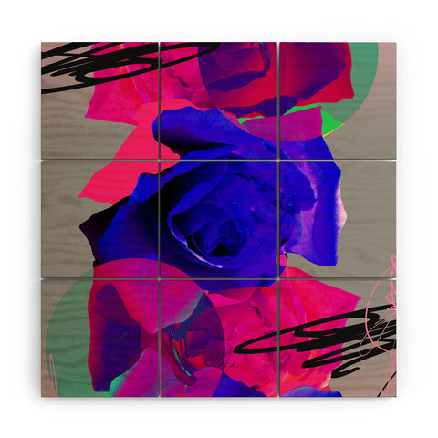 Biljana Kroll The Love Fight Wood Wall Mural