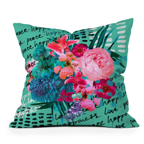 Biljana Kroll The Love Letter Throw Pillow