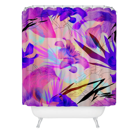 Biljana Kroll Tropical Tango Shower Curtain