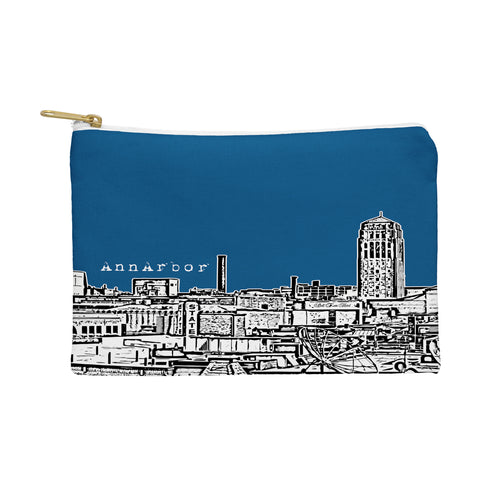 Bird Ave Ann Arbor Navy Pouch