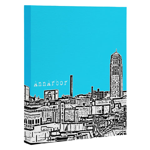 Bird Ave Ann Arbor Sky Art Canvas