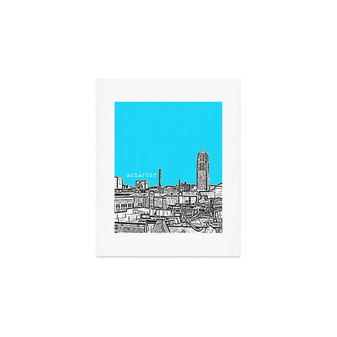 Bird Ave Ann Arbor Sky Art Print