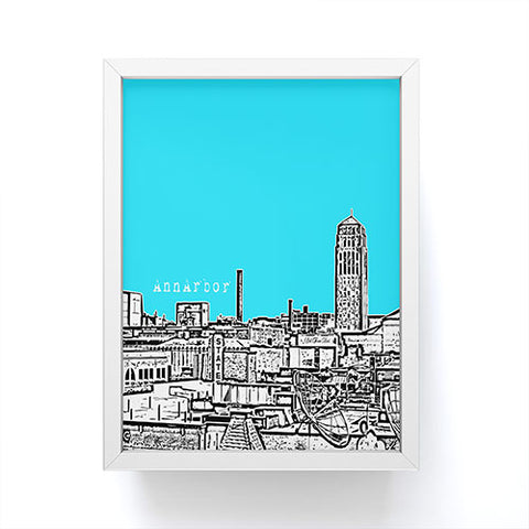 Bird Ave Ann Arbor Sky Framed Mini Art Print