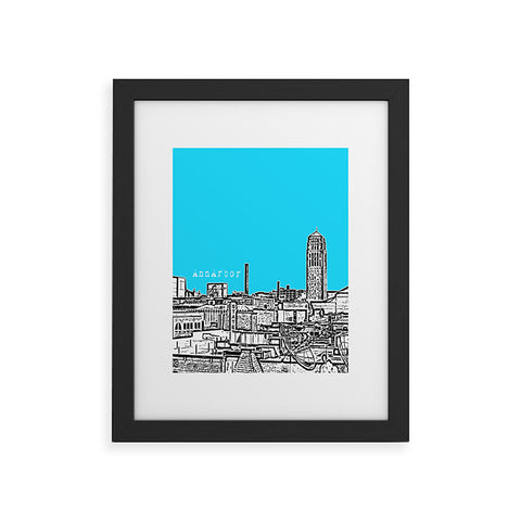 Bird Ave Ann Arbor Sky Framed Art Print